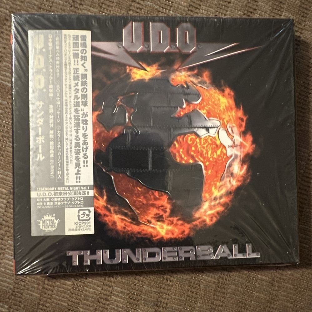 Thunderball by U.D.O. (CD, Apr-2004, King Records) ES857